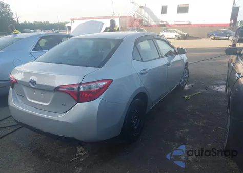 2016 Toyota Corolla Le z USA, uszkodzony, nr VIN 2T1BURHE6GC645401